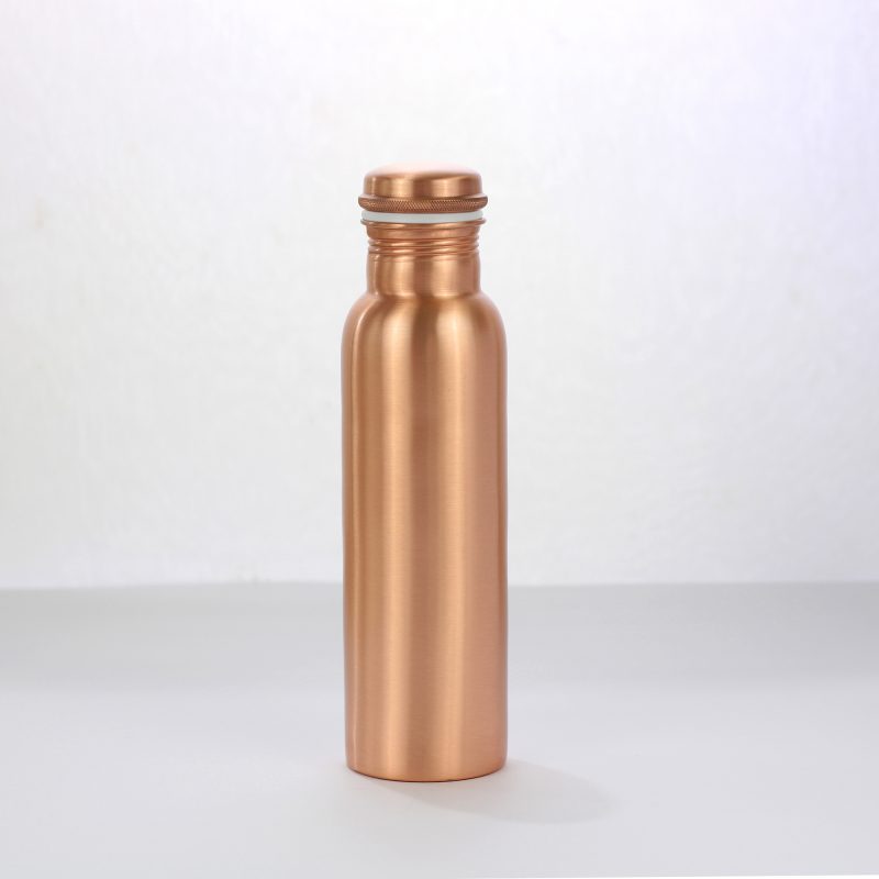 El'Cobre Copper Water Bottle without Cup - 1L