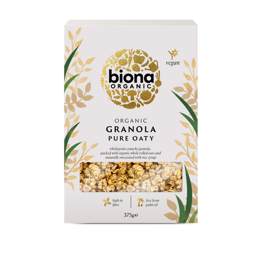 Biona Granola - Pure Oaty - Case of 6 x 375G (Org)