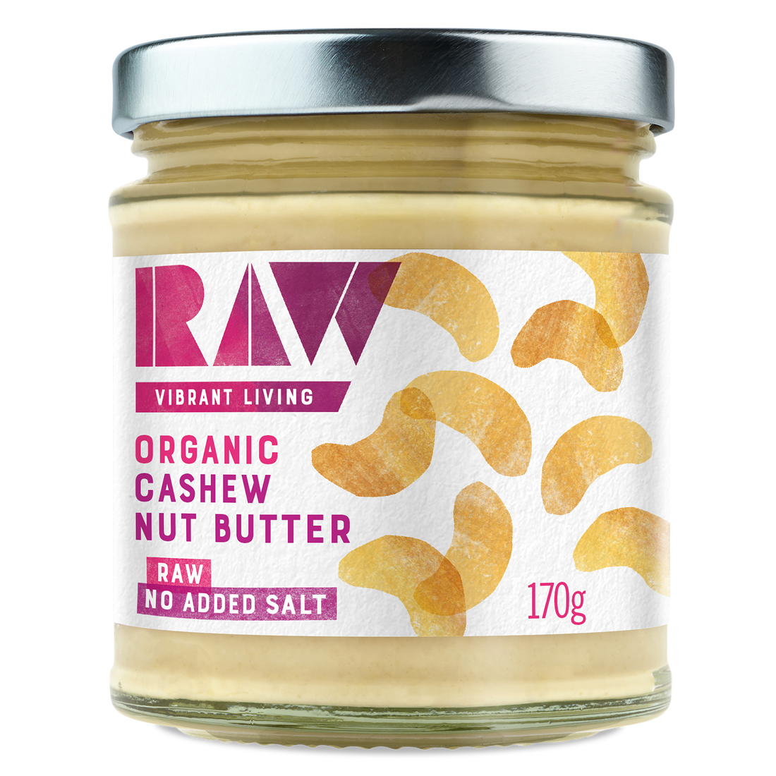 Raw Cashew Nut Butter - 170G (Org)