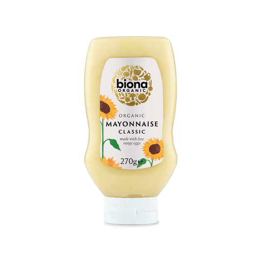 Biona Original Squeezy Mayonnaise - Case of 6 x 270G (Org)