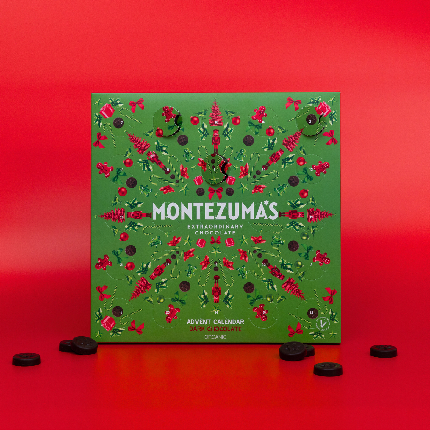 Montezuma's Dark Chocolate Advent Calendar (Org)