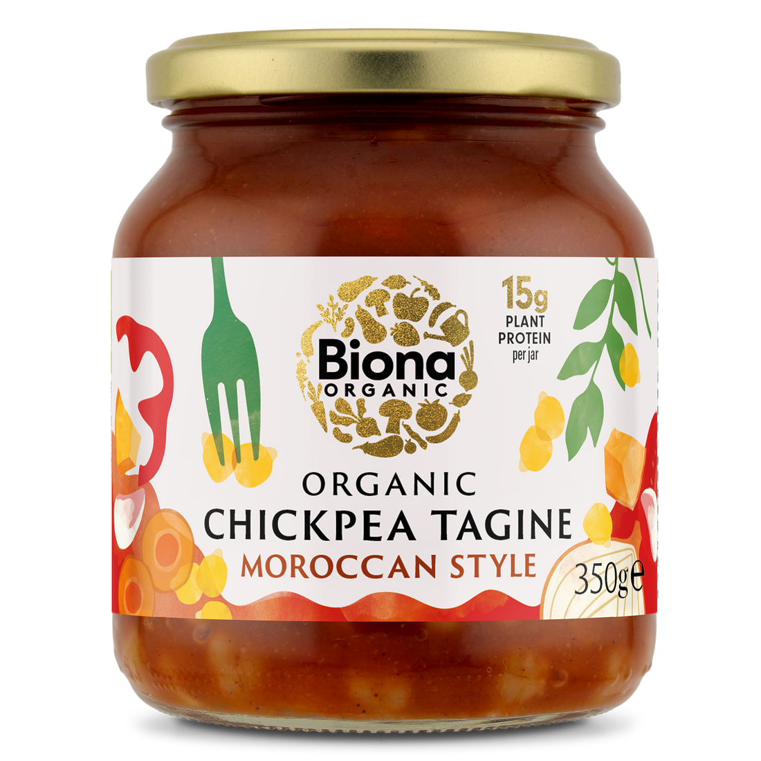 Biona Chickpea Tagine Morrocan Style - 350G (Org)