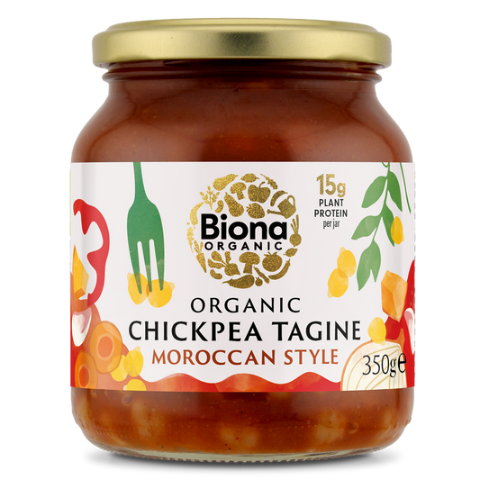 Biona Chickpea Tagine Morrocan Style - 350G (Org)