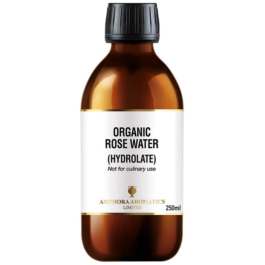Amphora Aromatics Organic Rose Water (Hydrolate) - 250ML (Org)