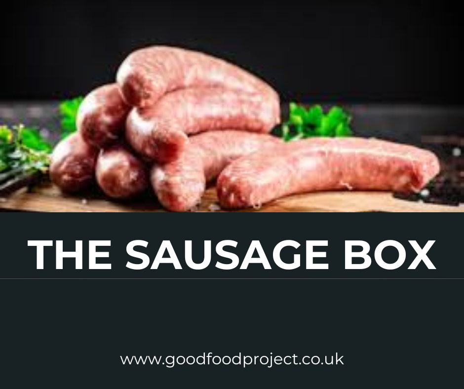 Peelham Farm Mixed Frozen Sausage Box (Org) - SAVE £4