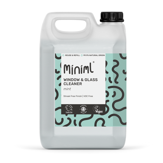 Miniml Window & Glass Cleaner - Mint - 5L
