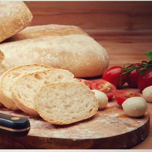 Casella & Polegato White Ciabatta - Pack of 2