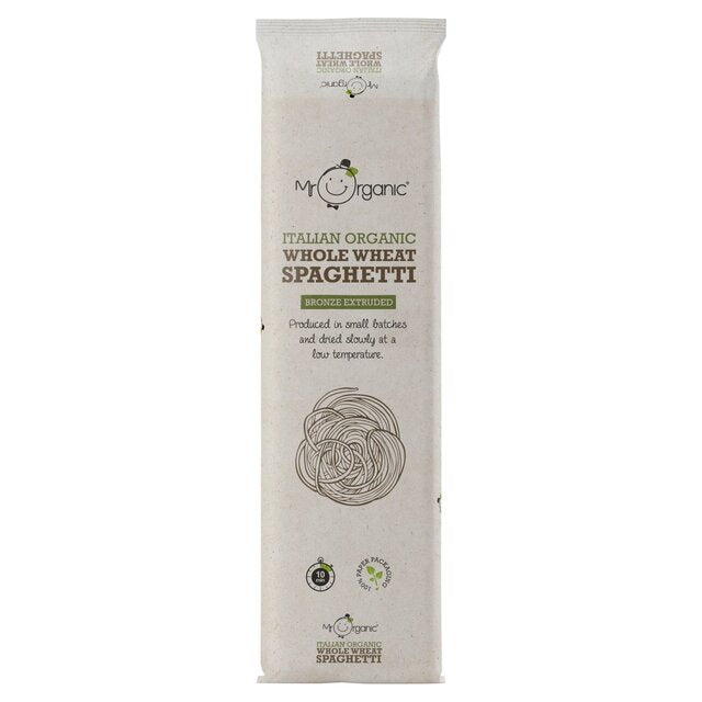 Mr Organic Whole Wheat Spaghetti Pasta - 500g (Org)