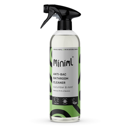 Miniml Anti-Bac Bathroom Cleaner - Cucumber & Mint - 750ML