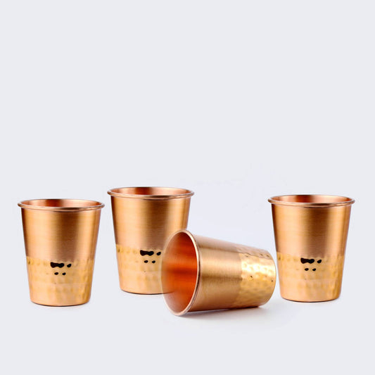 El'Cobre Copper Cups - Set of 4