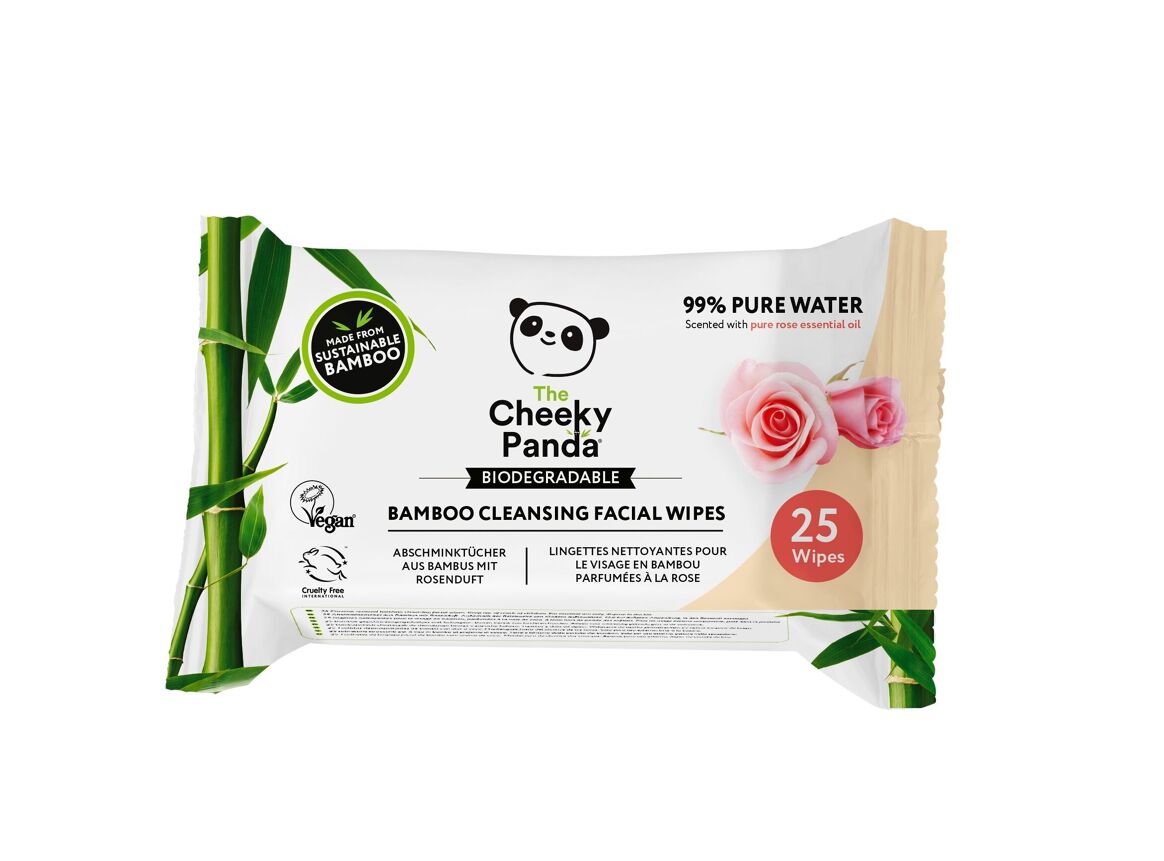 Cheeky Panda Biodegradable Facial Wipes