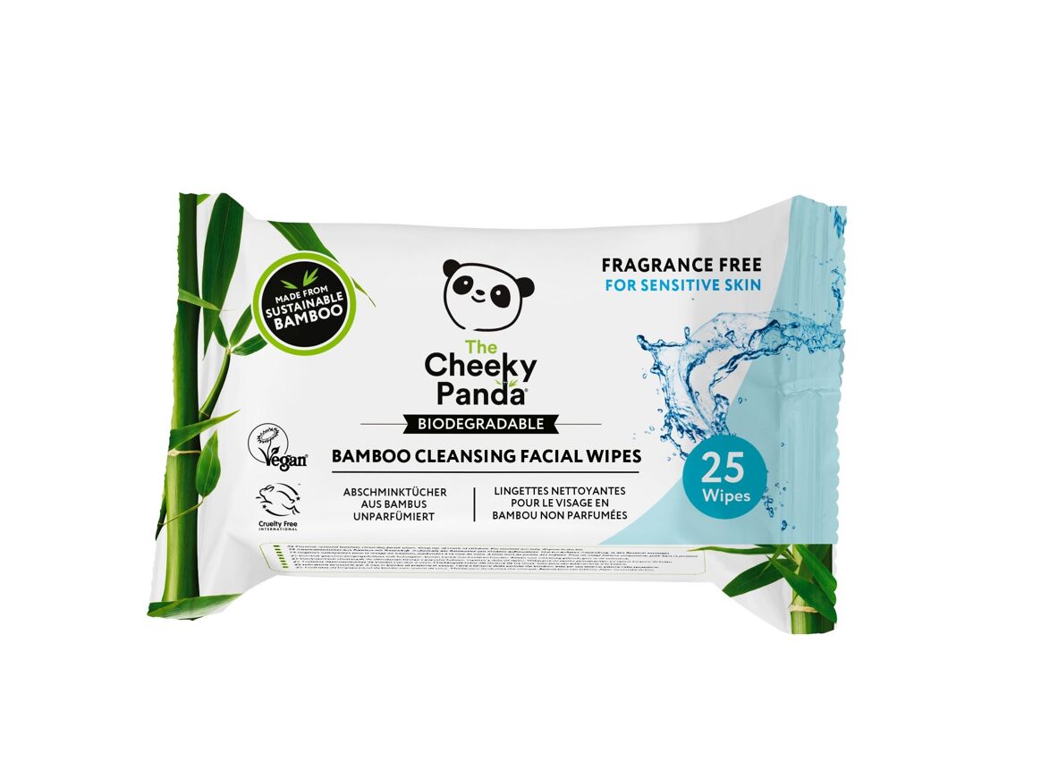 Cheeky Panda Biodegradable Facial Wipes