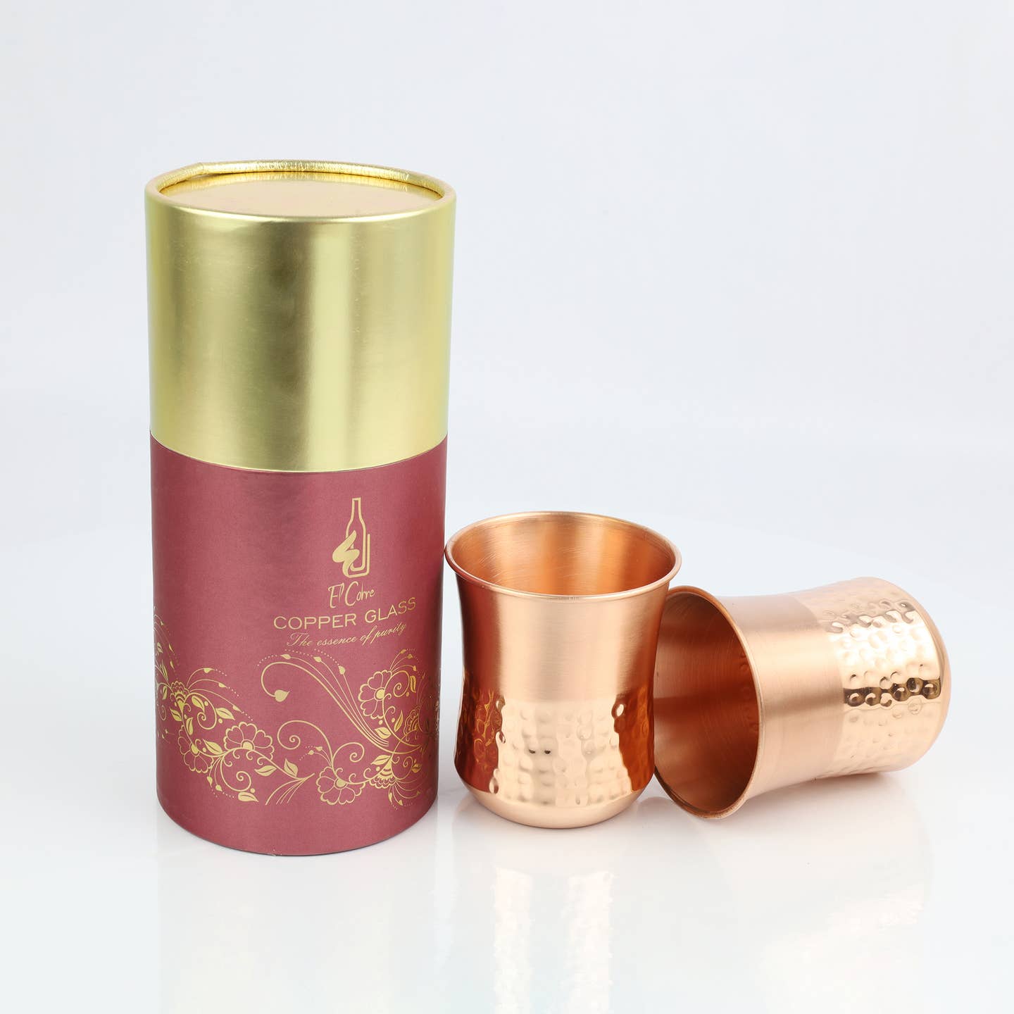 El'Cobre Copper Cups - Set of 2