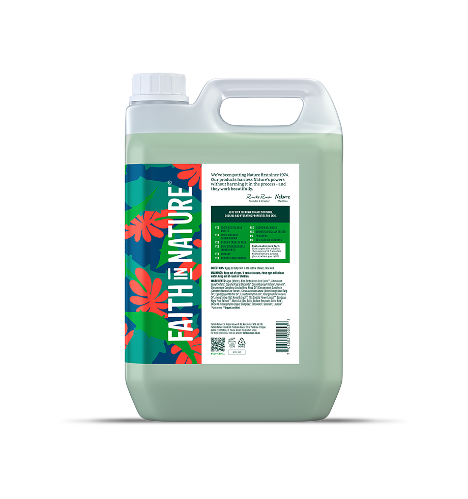 Faith in Nature (PREORDER) Body Wash - 5L