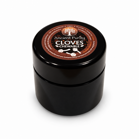 Ancient Purity Chewable Cloves - 30G (Org) - hero shot