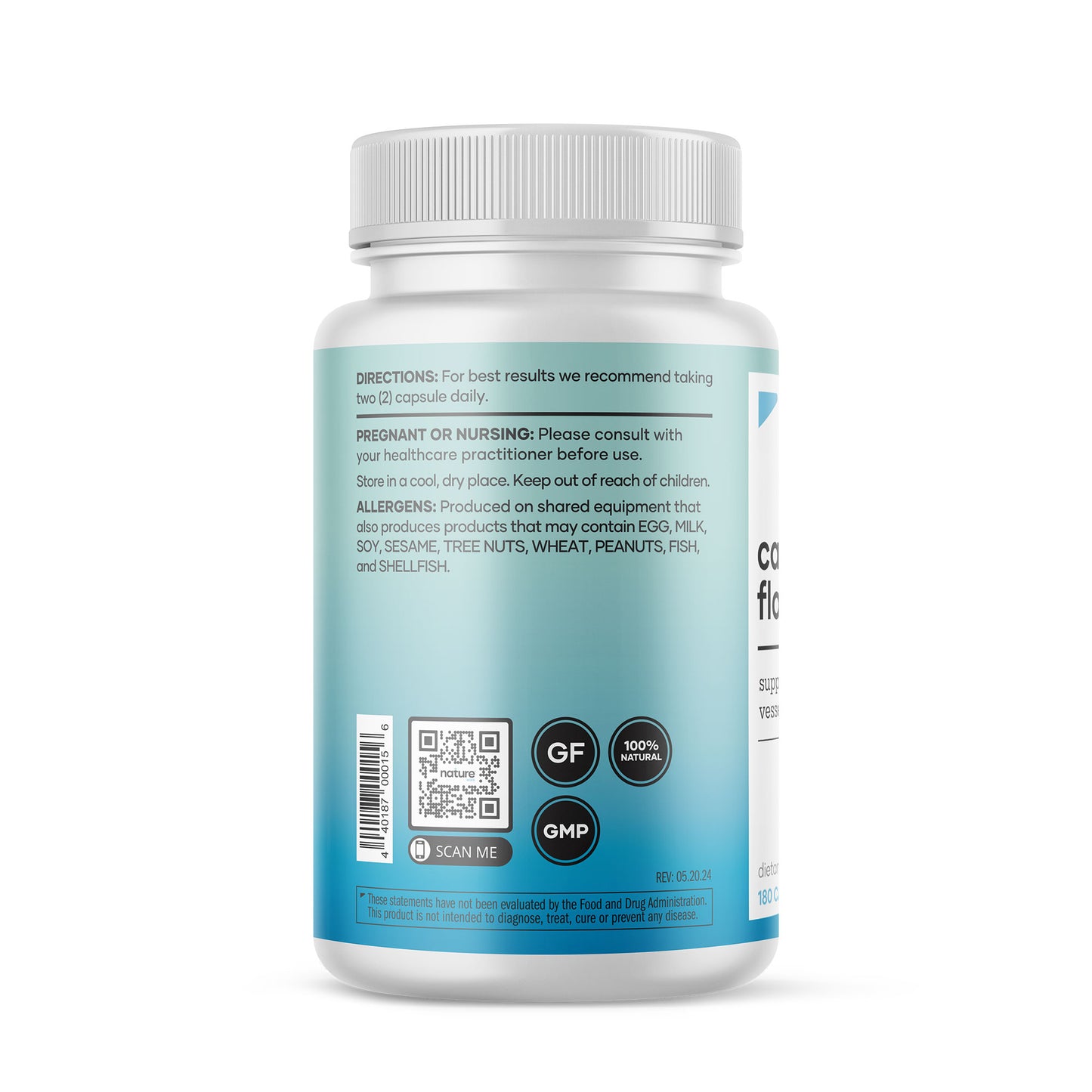 Nature Wins Cardio Flow - 180 Capsules