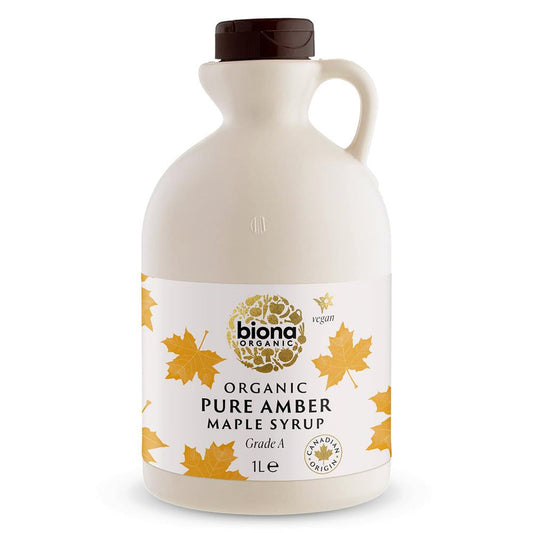 Biona Pure Maple Syrup Amber Grade A - 1L (Org)