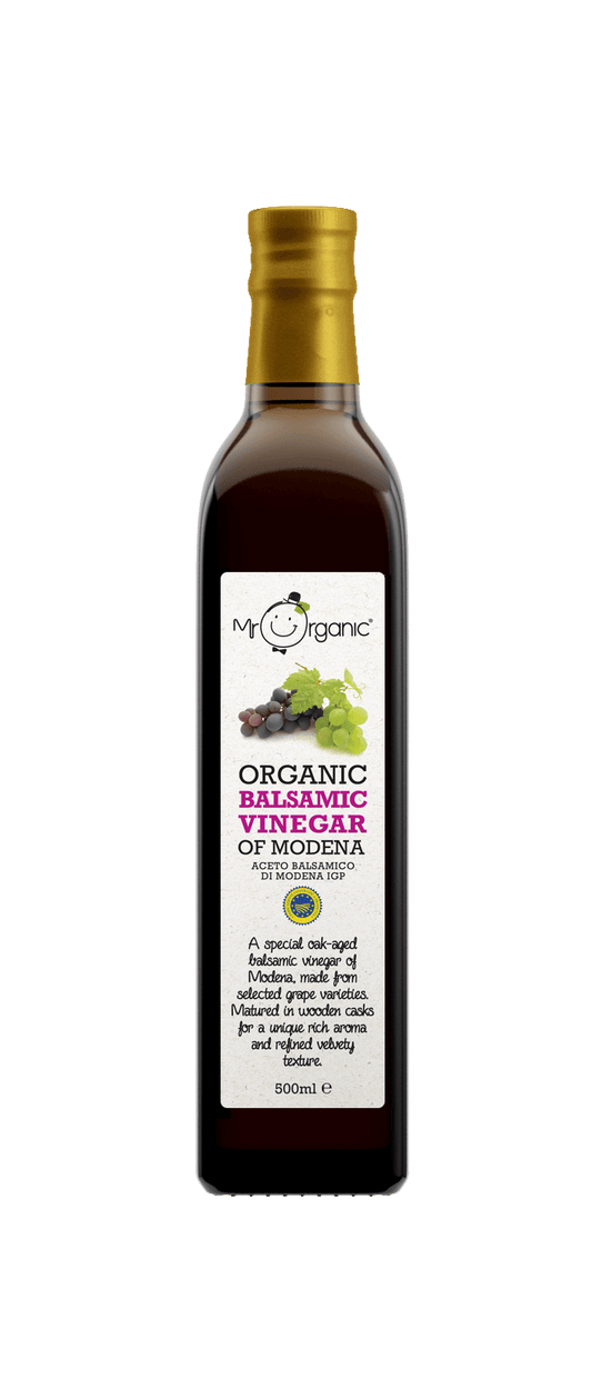 Mr Organic Balsamic Vinegar of Modena IGP - Case of 12 X 500ml (Org)
