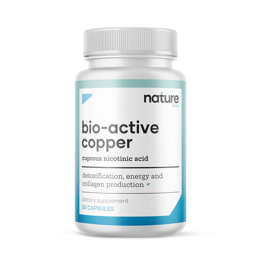 Nature Wins Bioactive Copper - 30 Capsules