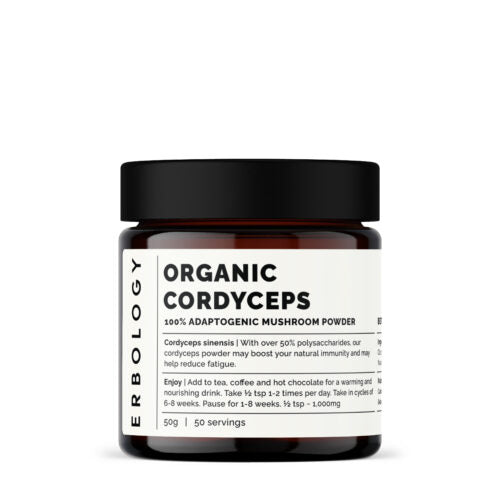 Erbology Cordyceps Mushroom Powder - 50G (Org)