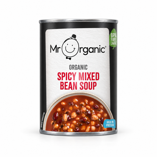 Mr Organic Spicy Mixed Bean Soup - plain shot