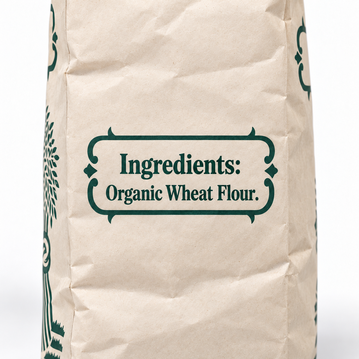 Stoate's Strong White Flour - ingredients label