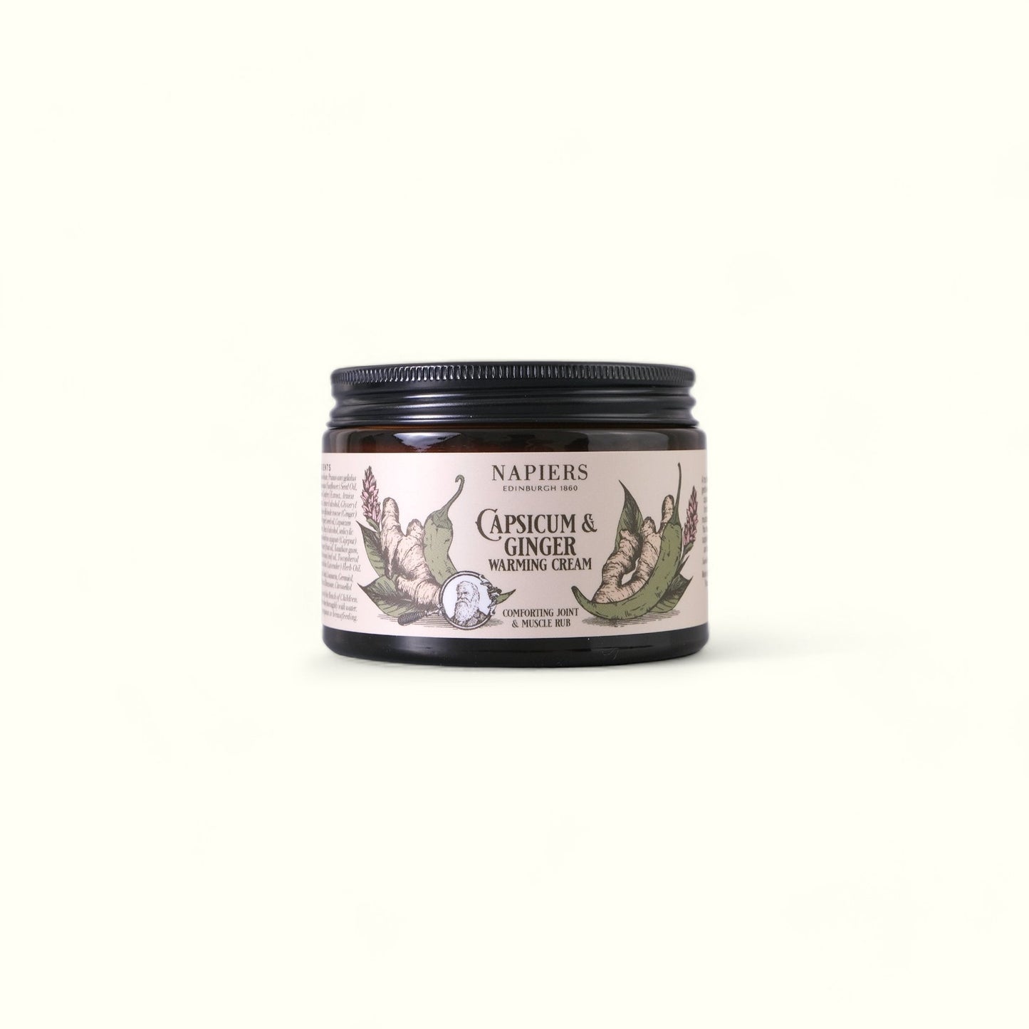 Napiers Capsicum & Ginger Warming Cream - 100ML - Case of 6