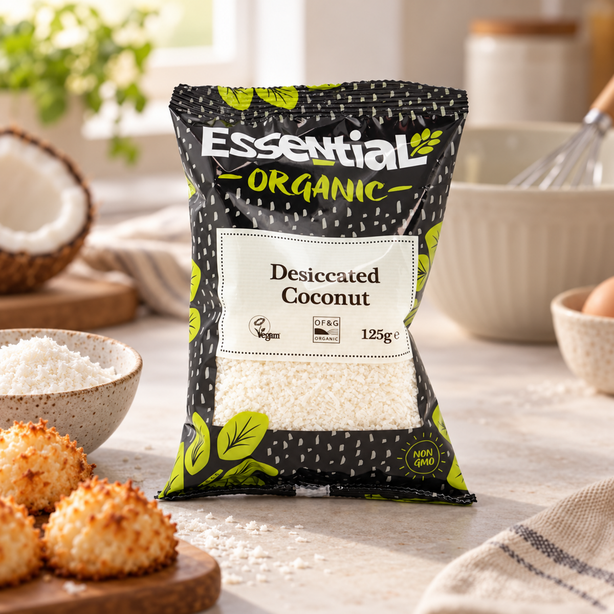 Essential Desiccated Coconut 125G - lifestyle shot