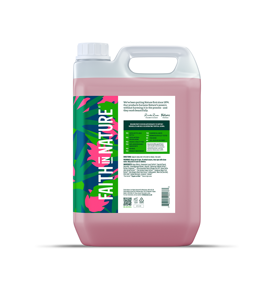 Faith in Nature (PREORDER) Body Wash - 5L