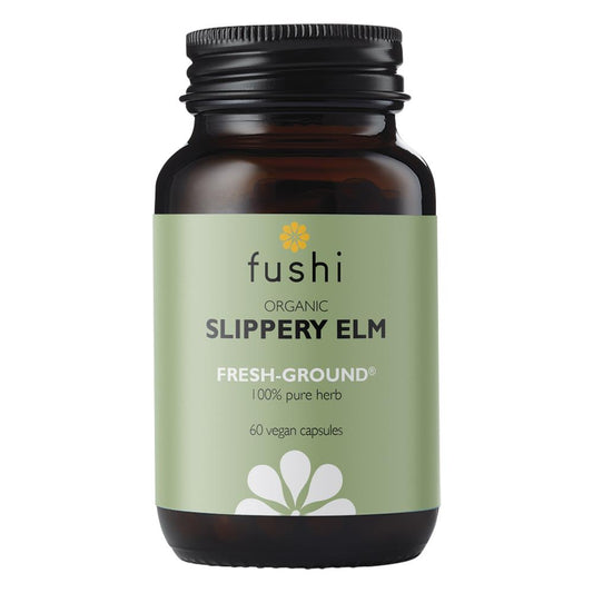 Fushi Wellbeing Organic Slippery Elm - 60 Capsules