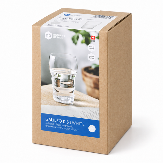 Gailieo Drinking Glass - 500ML - hero shot