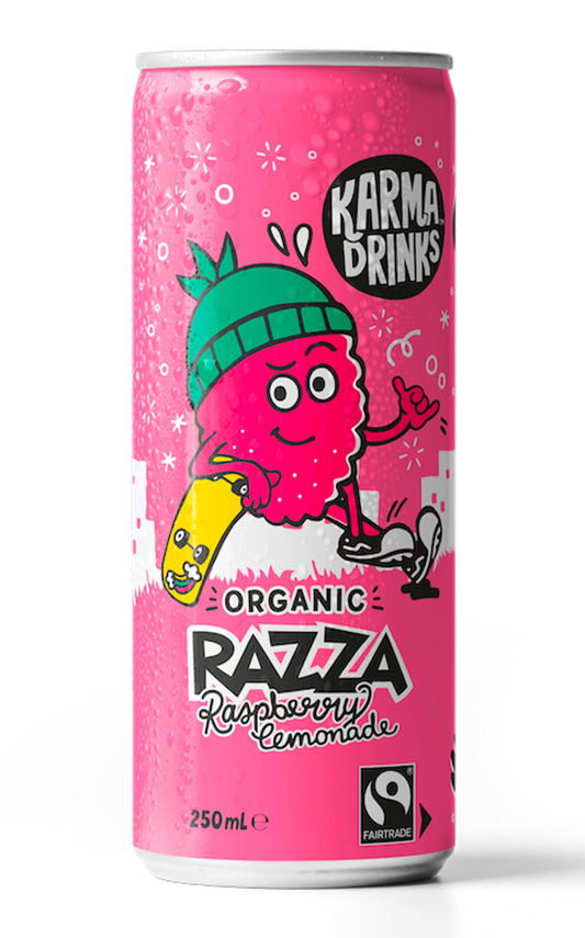 Karma Drinks - Raspberry Lemonade - Case of 24 x 250ML (Org)