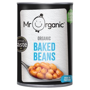 Mr Organic Baked Beans - Case of 12 x 400G (Org)