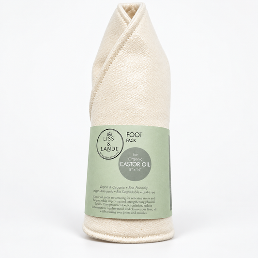 Liss & Landi Castor Oil Pack - Foot (Org) - hero shot