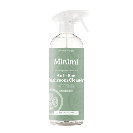 Miniml Anti-Bac Bathroom Cleaner - Cucumber & Mint - 750ML