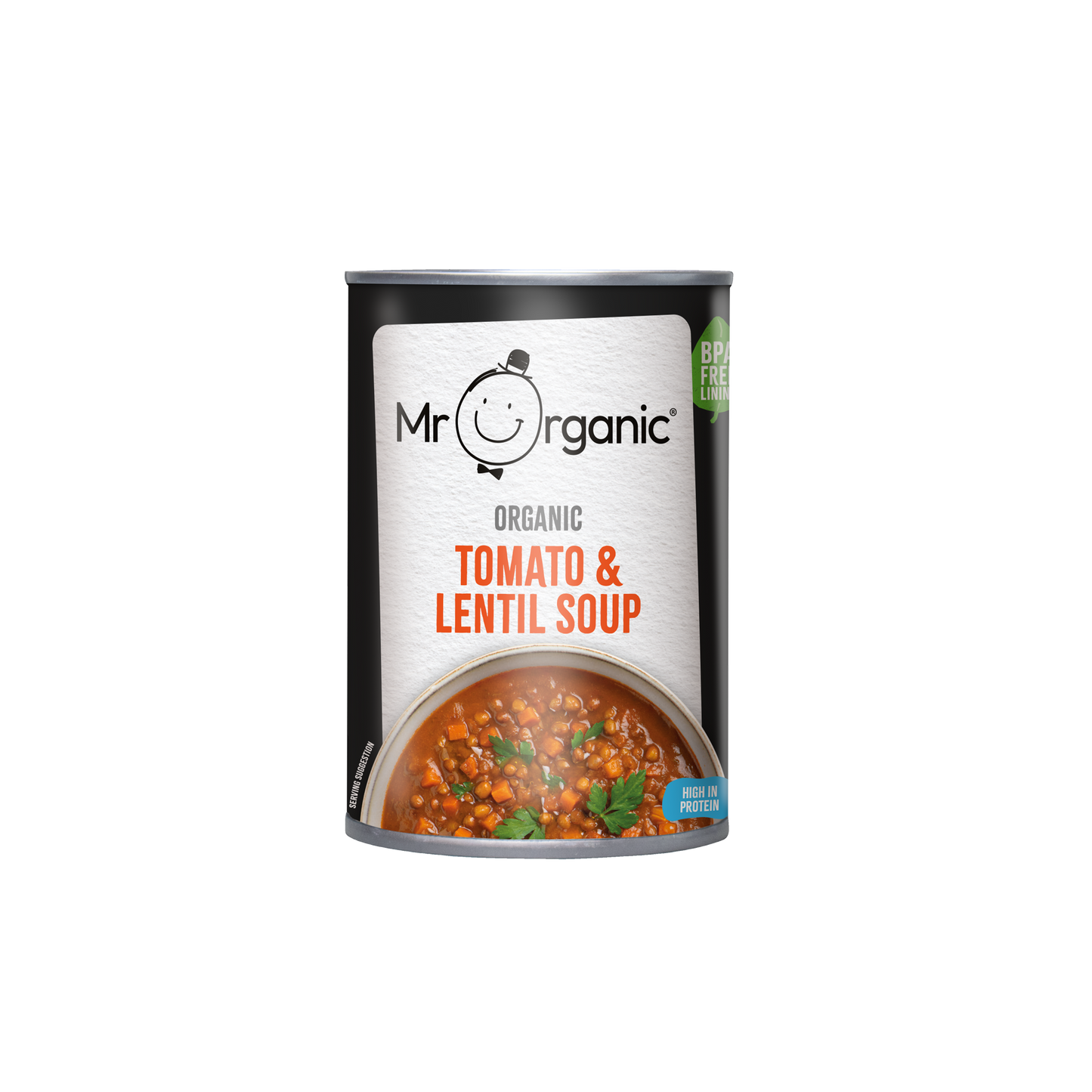 Mr Organic Tomato & Lentil Soup - 400G (Org)