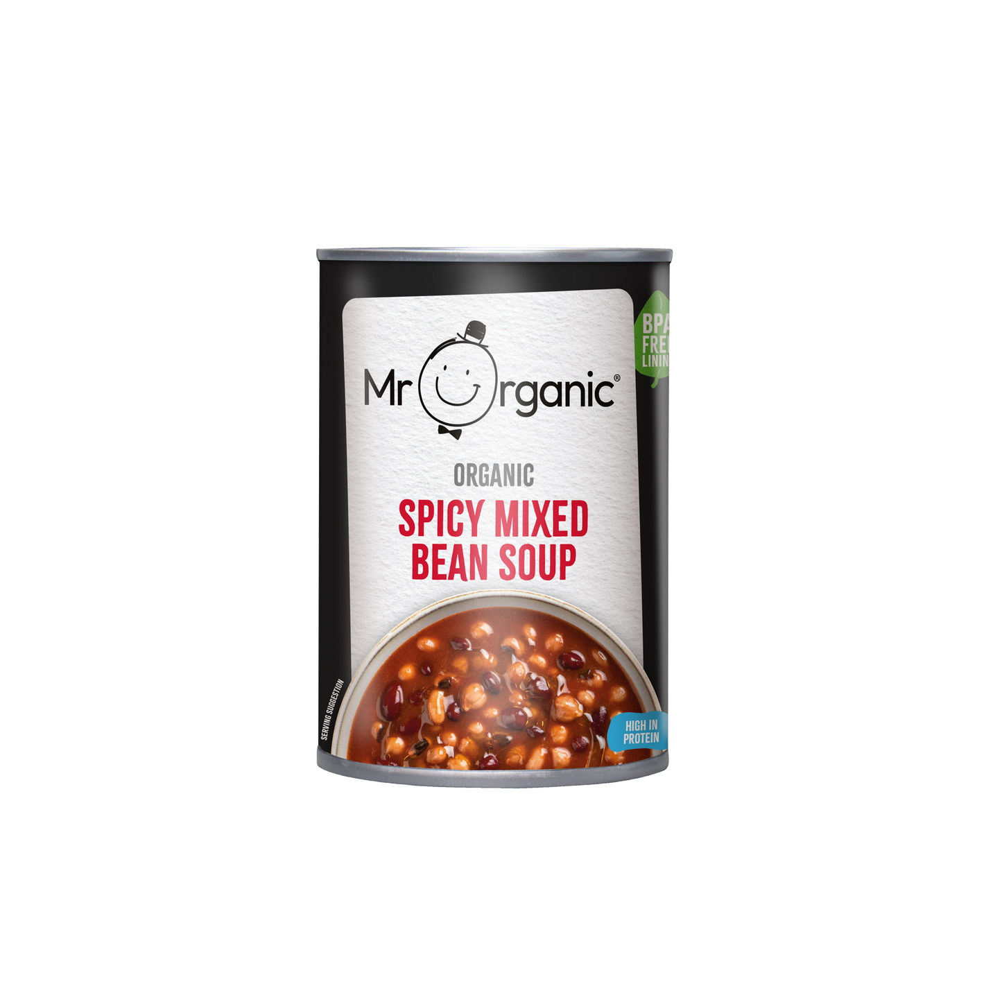 Mr Organic Spicy Mixed Bean Soup - Case of 6 X 400g (Org)