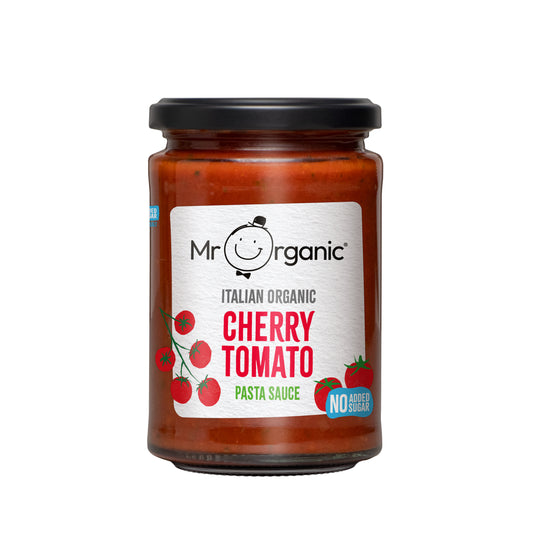 Mr Organic Cherry Tomato Pasta Sauce - Case of 6 X 350g (Org)