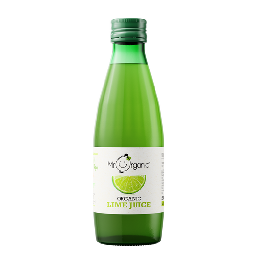 Mr Organic Lime Juice - Case of 12 X 250ml (Org)
