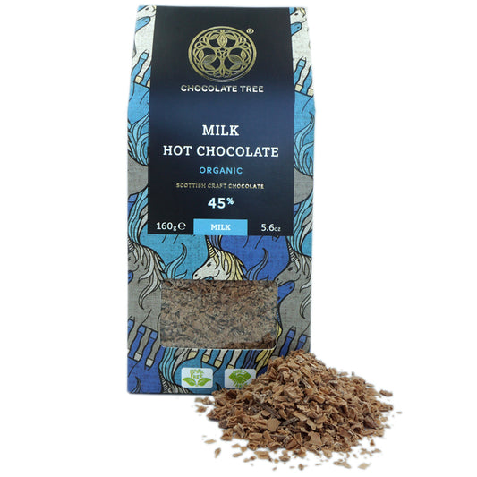 The Chocolate Tree - Milk Hot Chocolate 45% - 160G (Org)