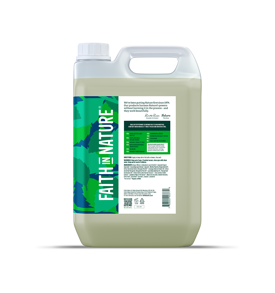 Faith in Nature (PREORDER) Body Wash - 5L