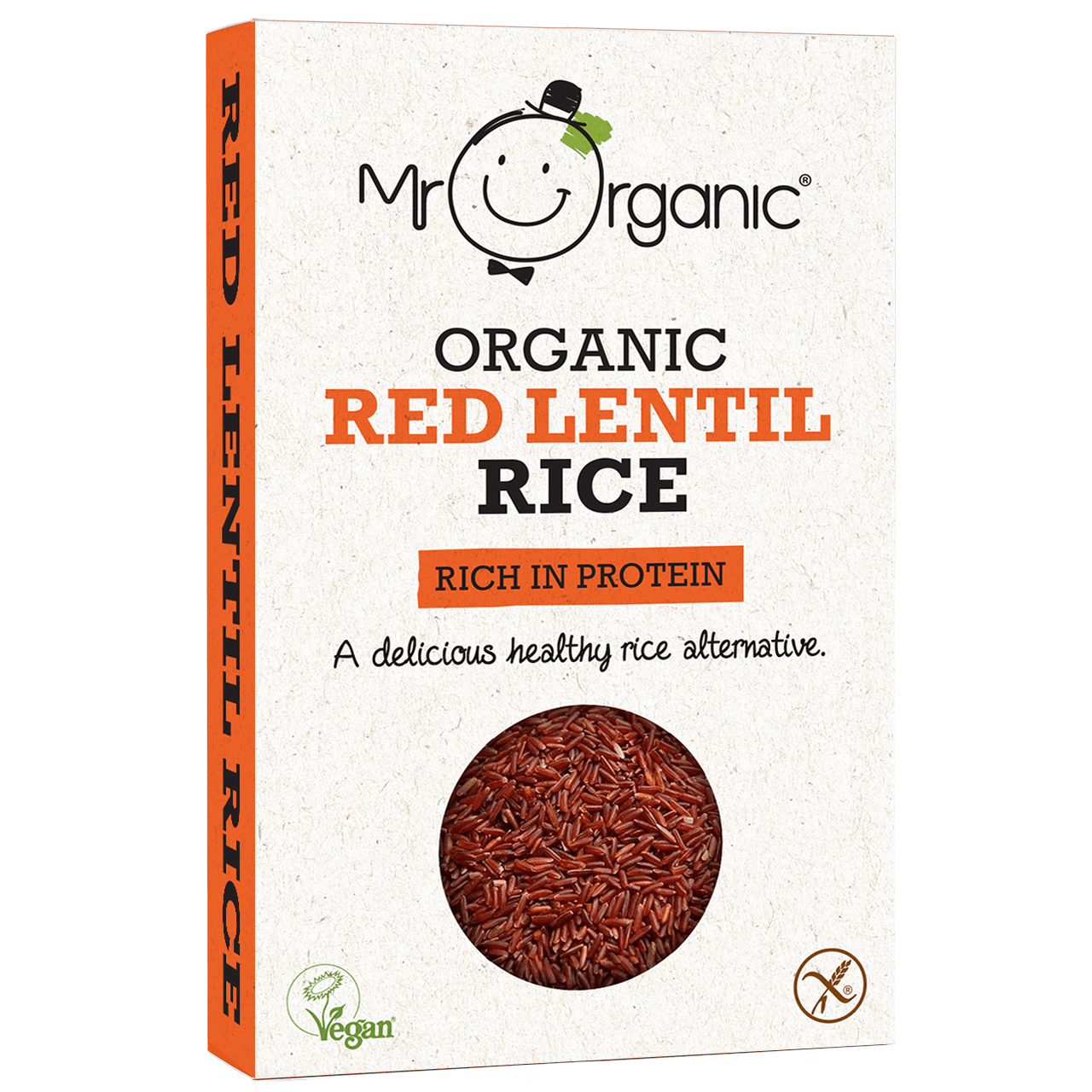 Mr Organic Red Lentil Rice - Case of 12 X 250g (Org)