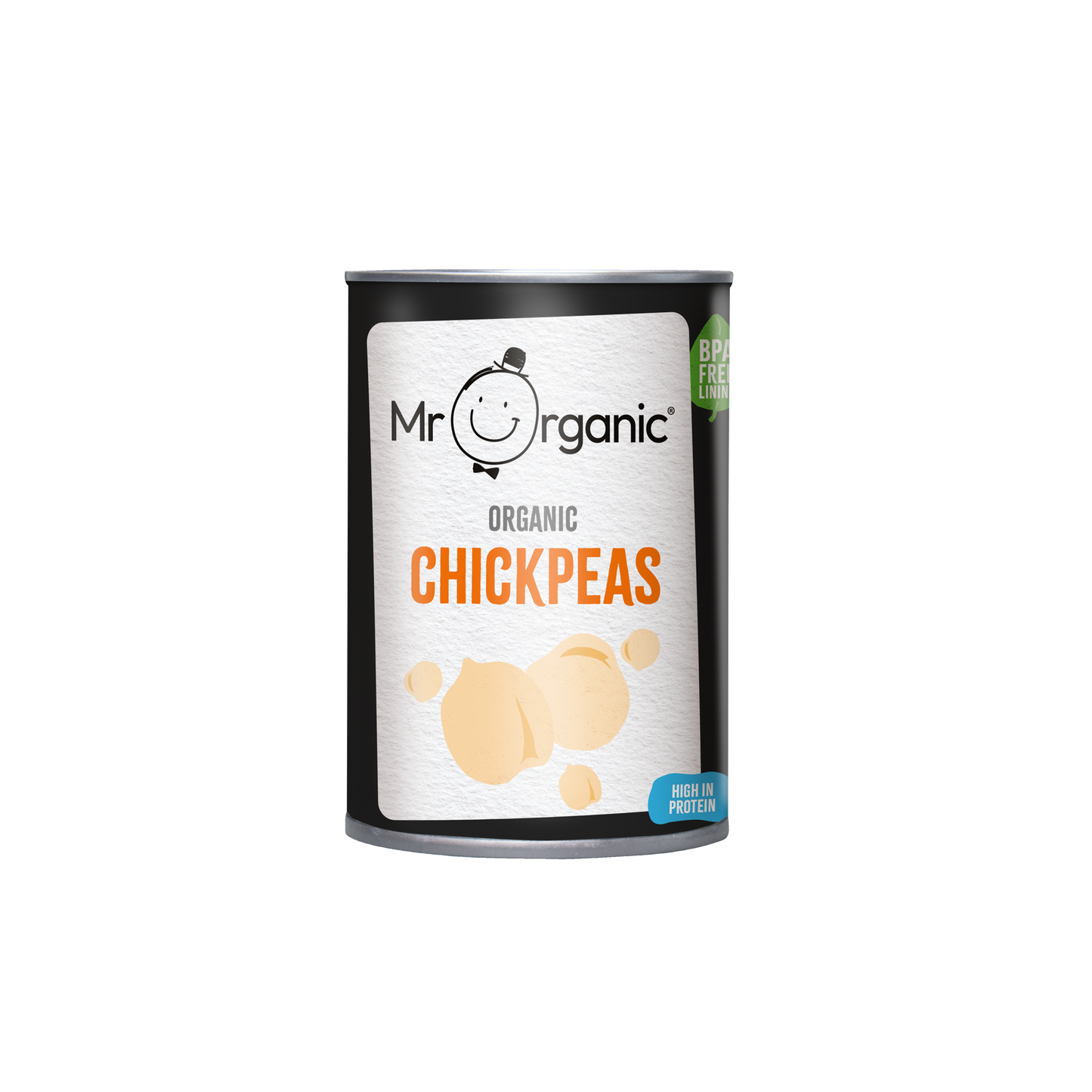 Mr Organic Chickpeas - Case of 12 X 400g (Org)