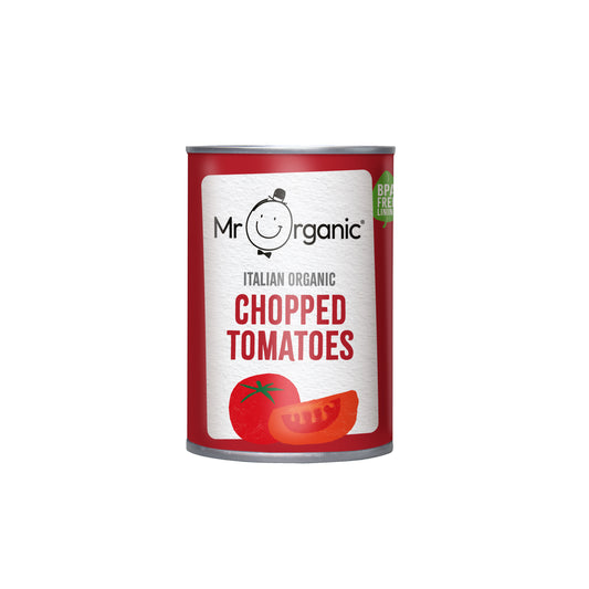Mr Organic Chopped Tomato - Case of 12 X 400g (Org)