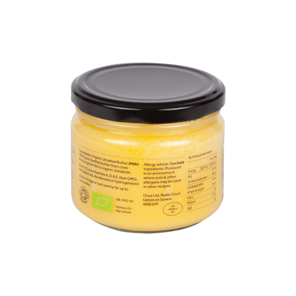 Ossa Ghee - Grass Fed Clarified Butter - Case of 6 x 265G