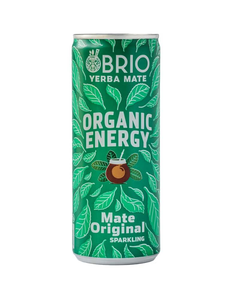 Brio Mate Organic Energy Drink - Case of 12 x 250ML (Org)