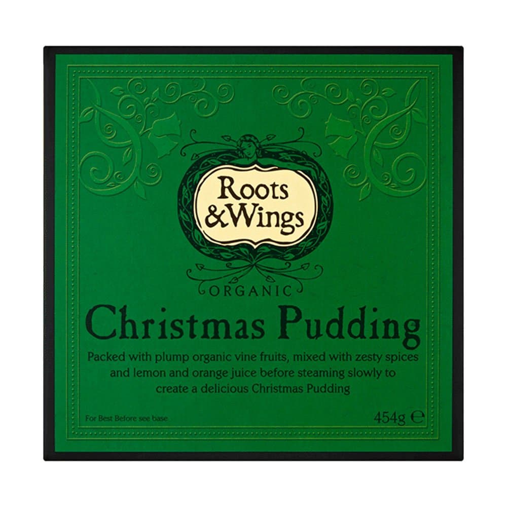 Roots & Wings Christmas Pudding - 454G (Org)