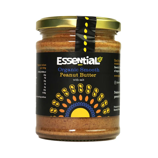 Essential Peanut Butter (Smooth) - 250G Jar (Org)