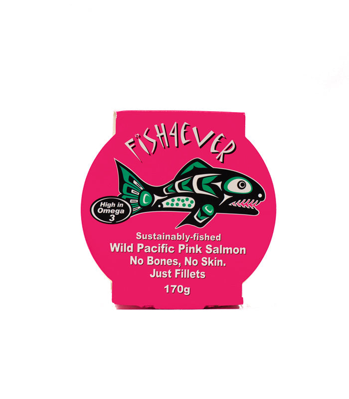 Fish4Ever Wild Pacific Pink Salmon (filleted) - 170G (Org)
