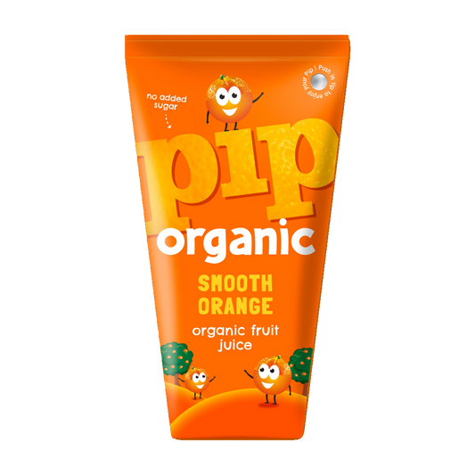 Pip Organic Smooth Orange Fruit Juice - Case of 24 x 180ML (Org)